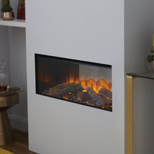 Load image into Gallery viewer, New Forest 870 by British Fires can be a multi sided or inset electric fire. Part of the stunning Studio Electric range.