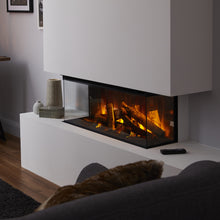 Load image into Gallery viewer, New Forest 870 by British Fires can be a multi sided or inset electric fire. Part of the stunning Studio Electric range.