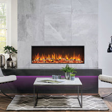 Load image into Gallery viewer, Gazco 105R eStudio inset electric fire, part of the Studio Electric showroom exclusive range.