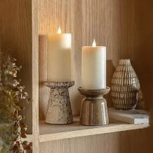 Load image into Gallery viewer, Pair of Ceramic Glazed Candle Holders £29.00
