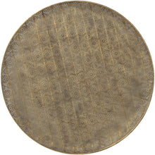 Load image into Gallery viewer, Antique Gold Filigree Wall Disc by Libra is a stunning addition to the studio Electric homeware range providing a great alternative to a clock or mirror.
