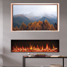 Load image into Gallery viewer, Gazco eStudio 135R inset fire, part of the Studio Electric showroom  exclusive range.
