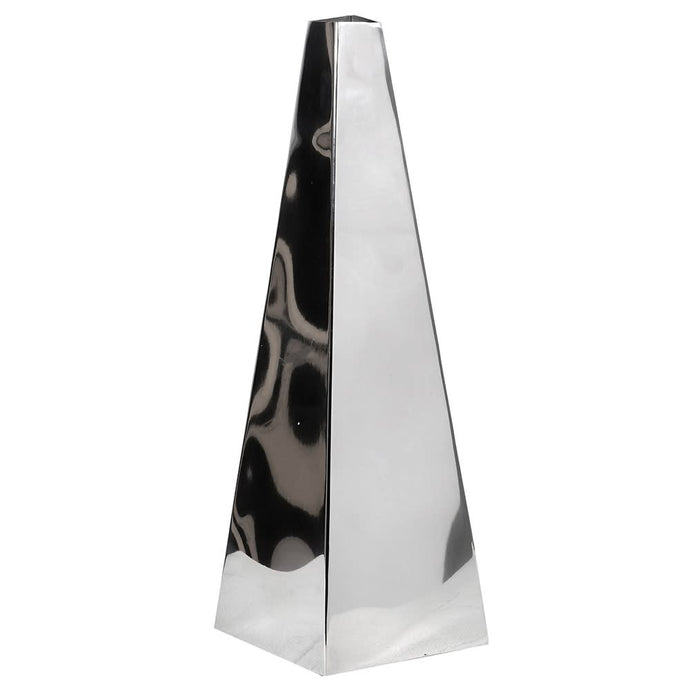 Polished Steal Tall Vase , part of the Studio Electric homeware range.