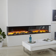 Load image into Gallery viewer, British Fires New Forest 2400 electric fire is part of the Studio Electric range.
