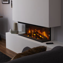 Load image into Gallery viewer, New Forest 870 by British Fires can be a multi sided or inset electric fire. Part of the stunning Studio Electric range.
