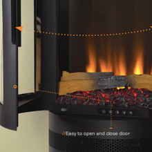 Load image into Gallery viewer, British Fires Bramshaw Electric Stove, part of the Studio Electric range.
