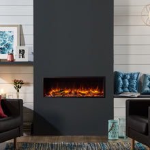 Load image into Gallery viewer, Gazco eReflex 105 inset electric fire, part of the Studio Electric fire range.
