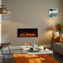 Load image into Gallery viewer, Gazco eReflex 85 inset electric fire, part of the studio electric fire range.
